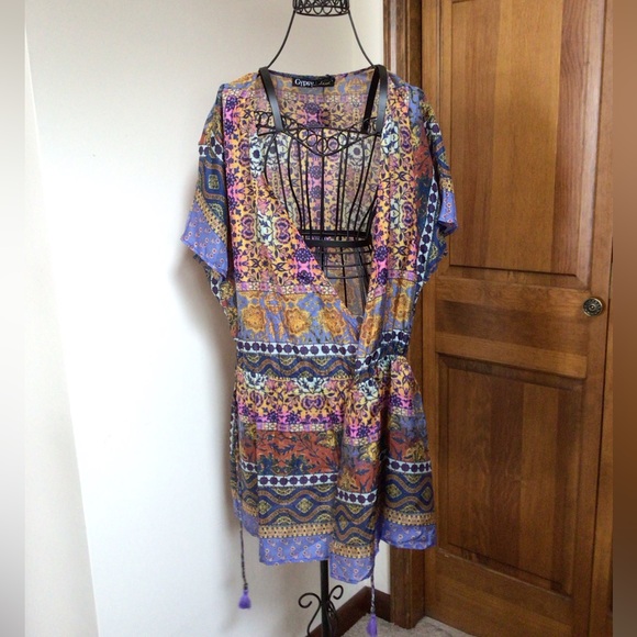 Gypsy 05 silky wrap dress, Small, New with tags - Picture 7 of 7